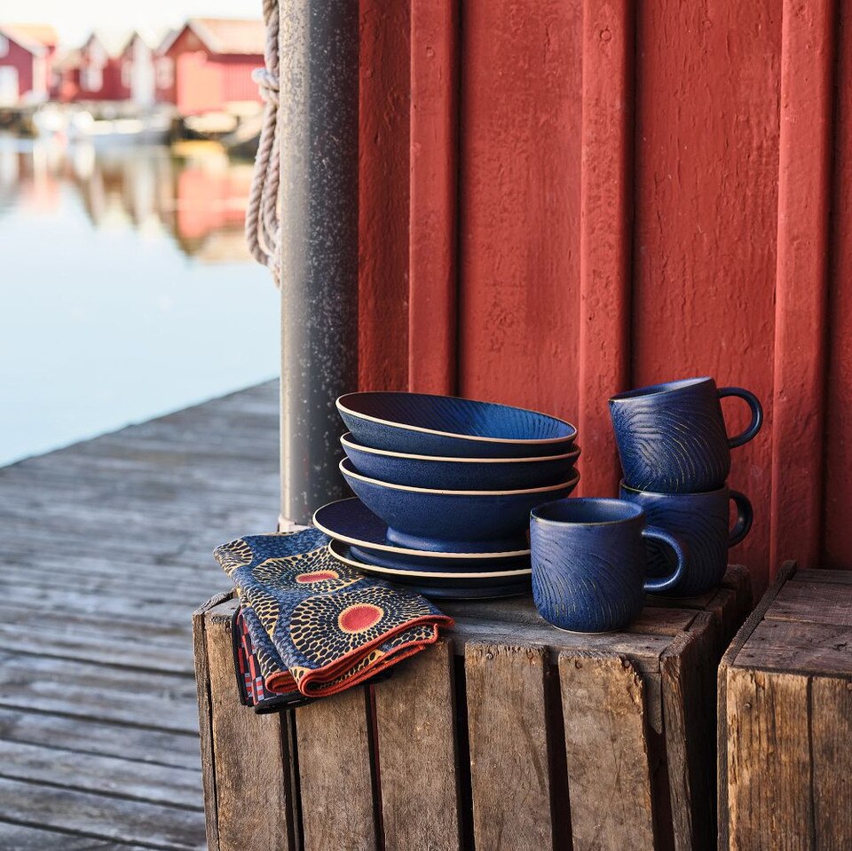 Marcus Samuelsson Carved Pattern Mug