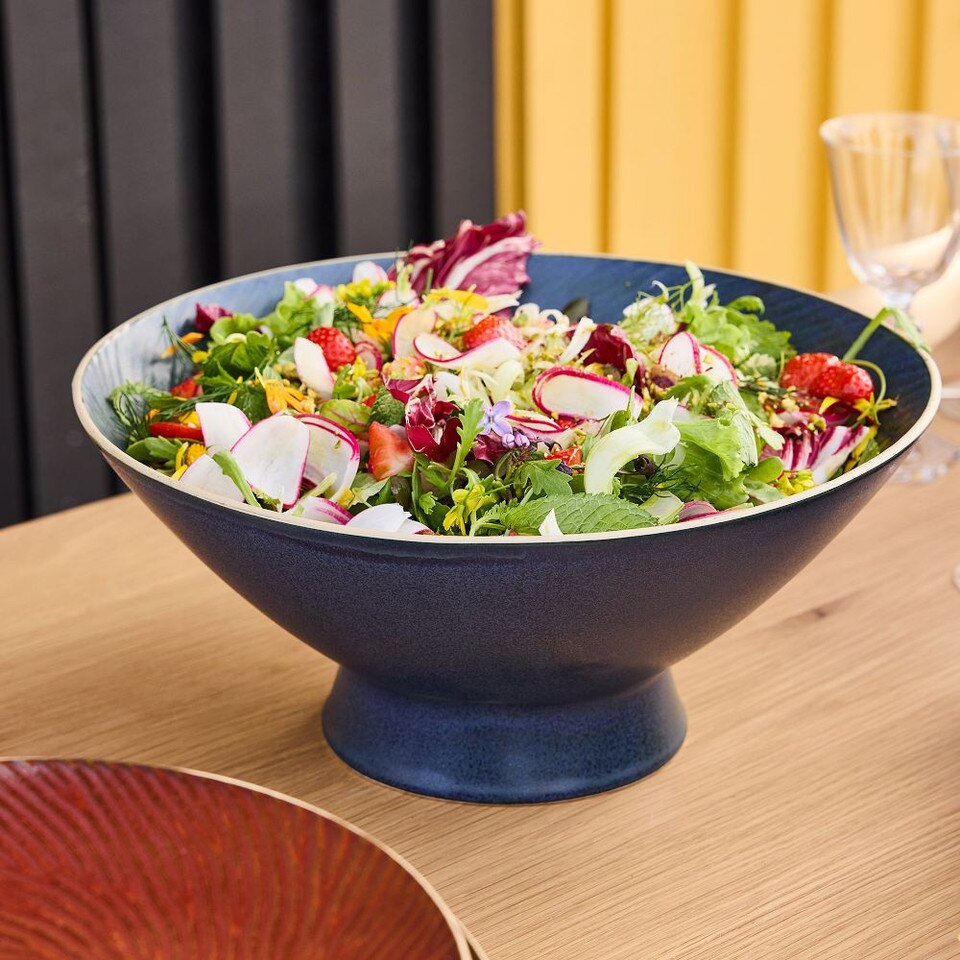 Marcus Samuelsson Carved Pattern Serving Bowl