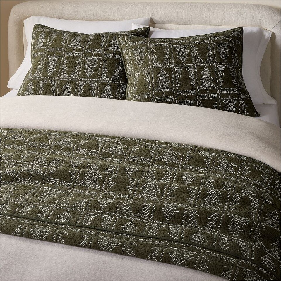 Reflections Matelasse Tree Bedspread & Pillowcases