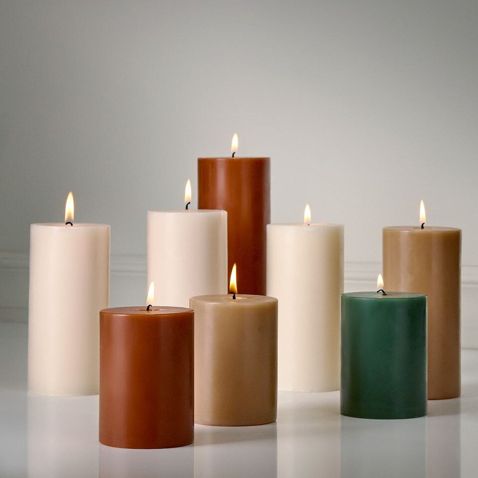 Simple Pillar Candles