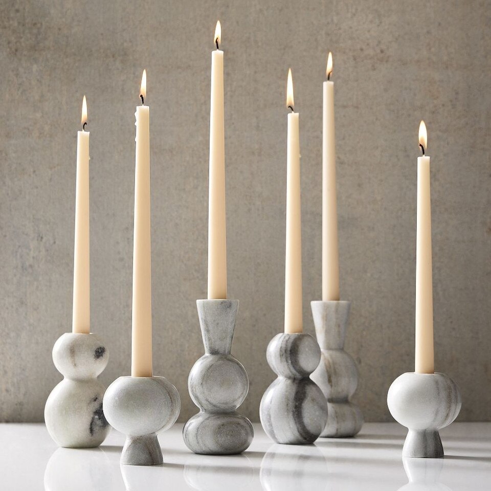 Simple Taper Candles (Set of 6)