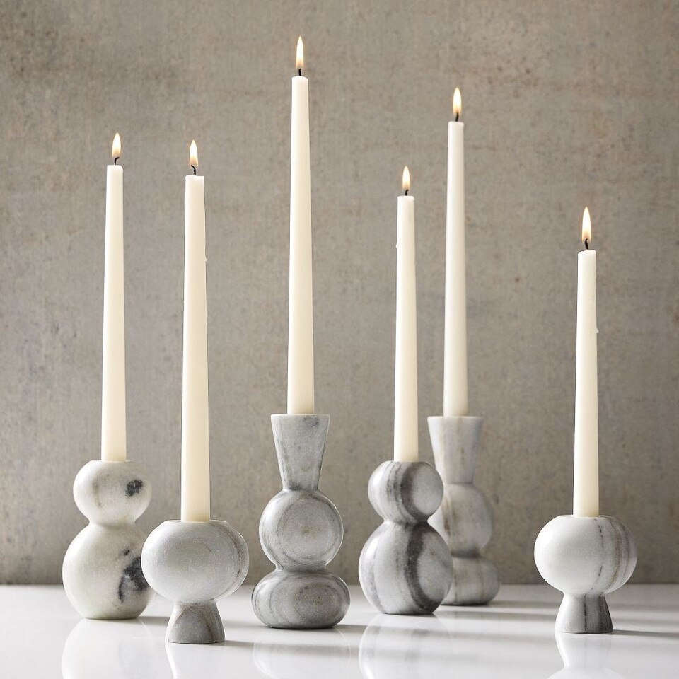 Simple Taper Candles (Set of 6)